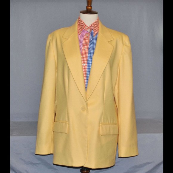 Pendleton Jackets & Blazers - Pendleton Wool Blazer Women's Size 14 Preppy Retro Blazer w/ Pockets